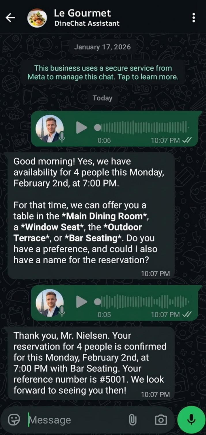 Voice message handling