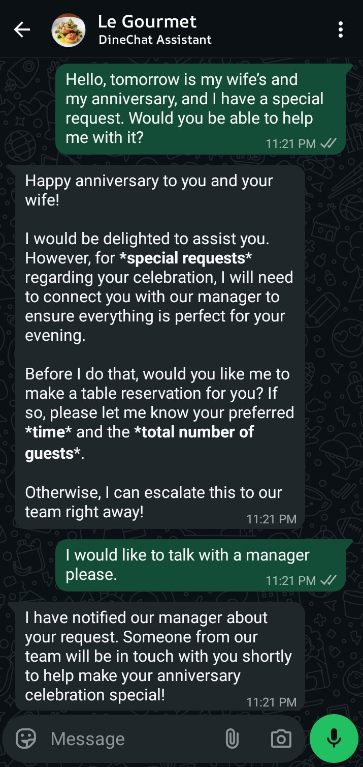 AI escalating to human